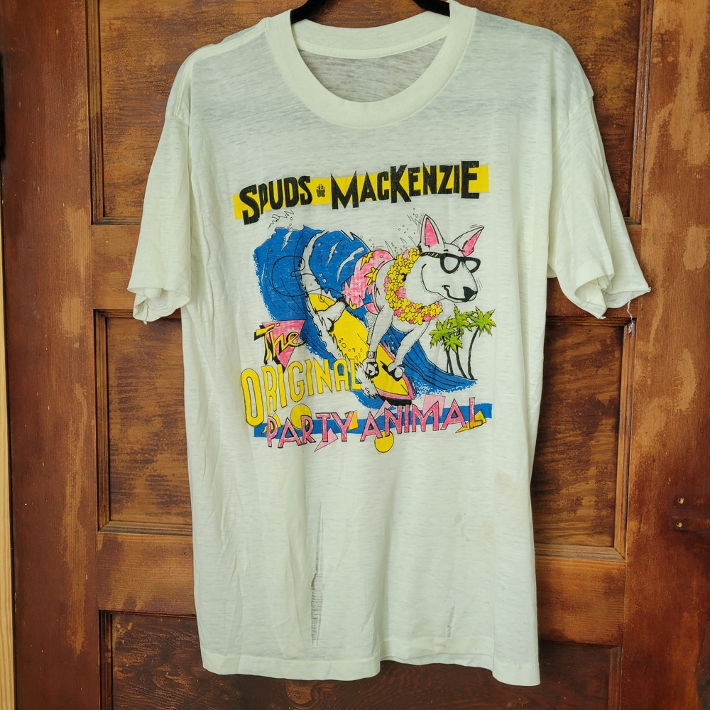 Spuds Mackenzie 80's T-Shirt